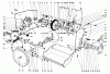 Toro 38155 (826) - 826 Snowthrower, 1987 (7000001-7999999) Ersatzteile TRACTION ASSEMBLY
