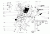 Toro 38160 (1132) - 1132 Snowthrower, 1981 (1000001-1999999) Ersatzteile HANDLE ASSEMBLY