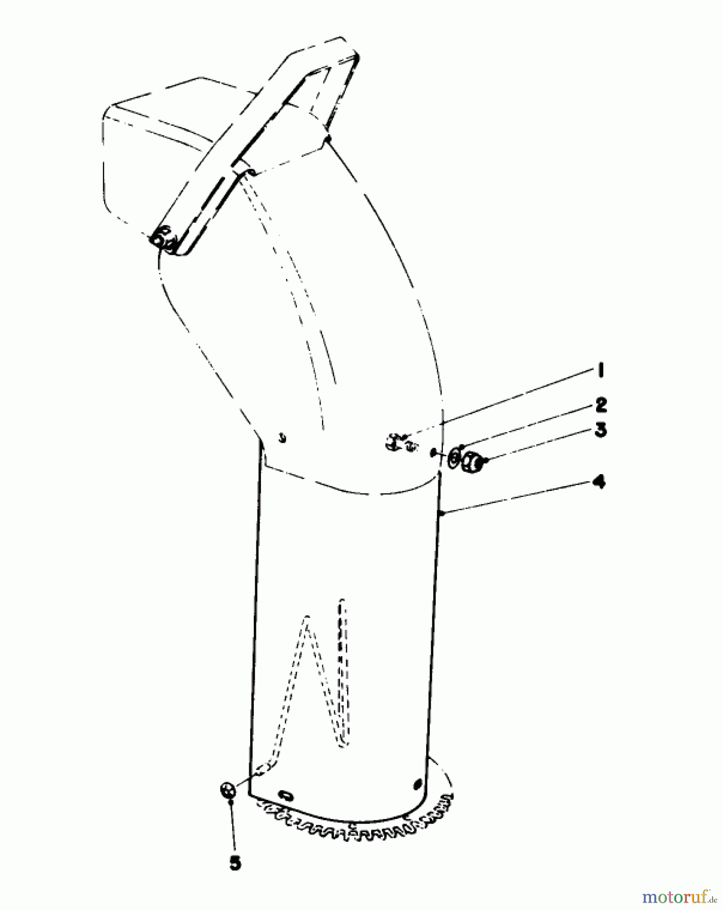 Toro Neu Snow Blowers/Snow Throwers Seite 1 38160 (1132) - Toro 1132 Snowthrower, 1984 (4000001-4999999) CHUTE EXTENSION KIT 26-1100 (OPTIONAL)