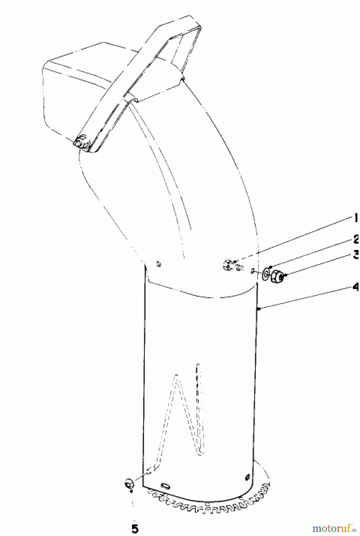 Toro Neu Snow Blowers/Snow Throwers Seite 1 38160 (1132) - Toro 1132 Snowthrower, 1986 (6000001-6999999) CHUTE EXTENSION KIT 26-1100 (OPTIONAL)
