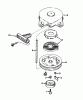 Toro 38162 (S-620) - S-620 Snowthrower, 1985 (5000001-5999999) Ersatzteile REWIND STARTER NO. 590537