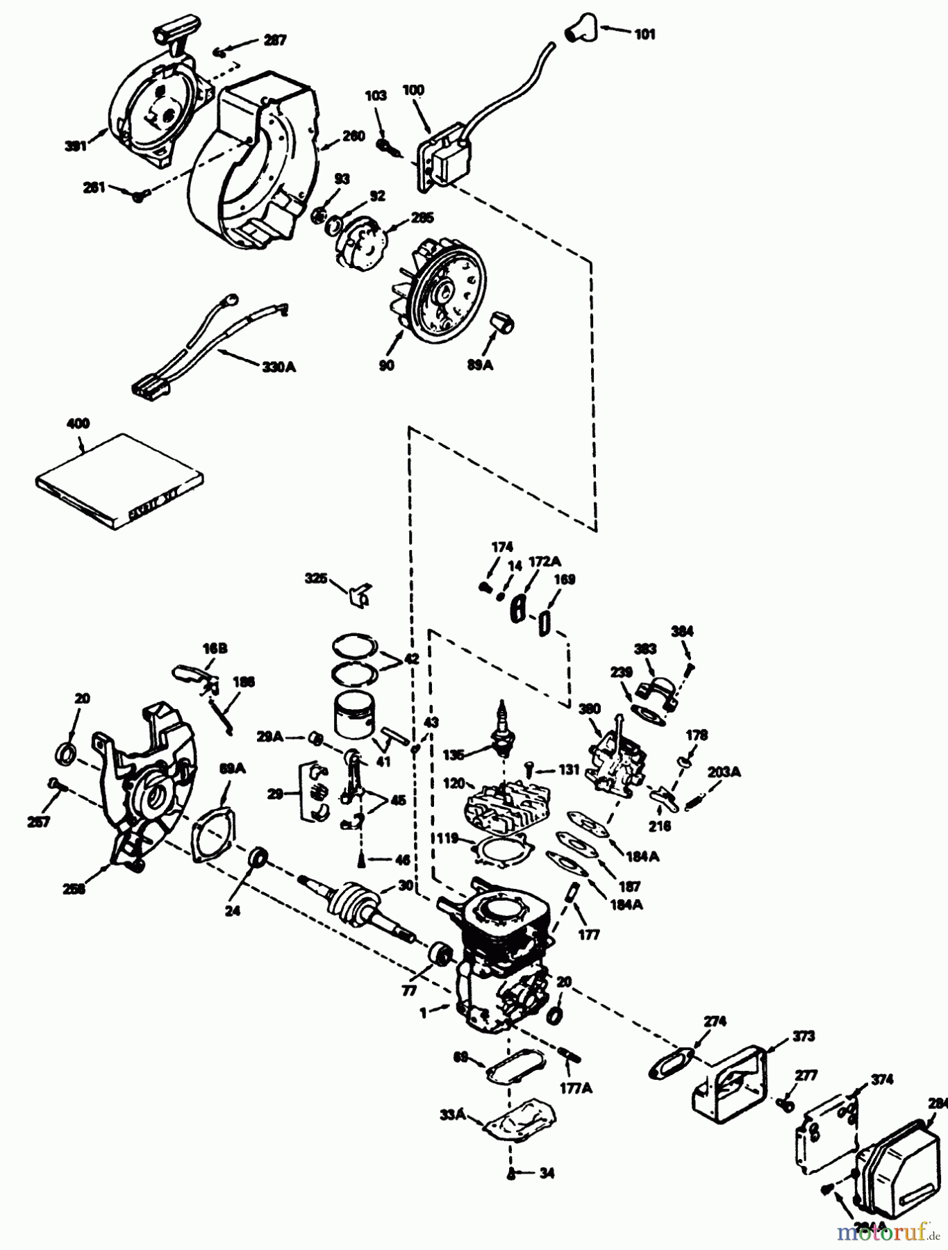  Toro Neu Snow Blowers/Snow Throwers Seite 1 38170 - Toro CCR Powerlite Snowthrower, 1992 (2000001-2999999) ENGINE TECUMSEH MODEL NO. HSK600 TYPE 1668P (MODEL NO. 38170 ONLY)