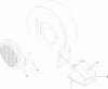 Toro 62925 - 206cc OHV Vacuum Blower, 2008 (280000001-280999999) Ersatzteile BLOWER ASSEMBLY