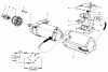 Toro 38185 - CCR 2000 Snowthrower, 1987 (7000001-7999999) Ersatzteile STARTER MOTOR & SWITCH HOUSING ASSEMBLY