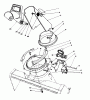 Toro 38186 - CCR 2000 Snowthrower, 1994 (4900001-4999999) Ersatzteile DISCHARGE CHUTE ASSEMBLY
