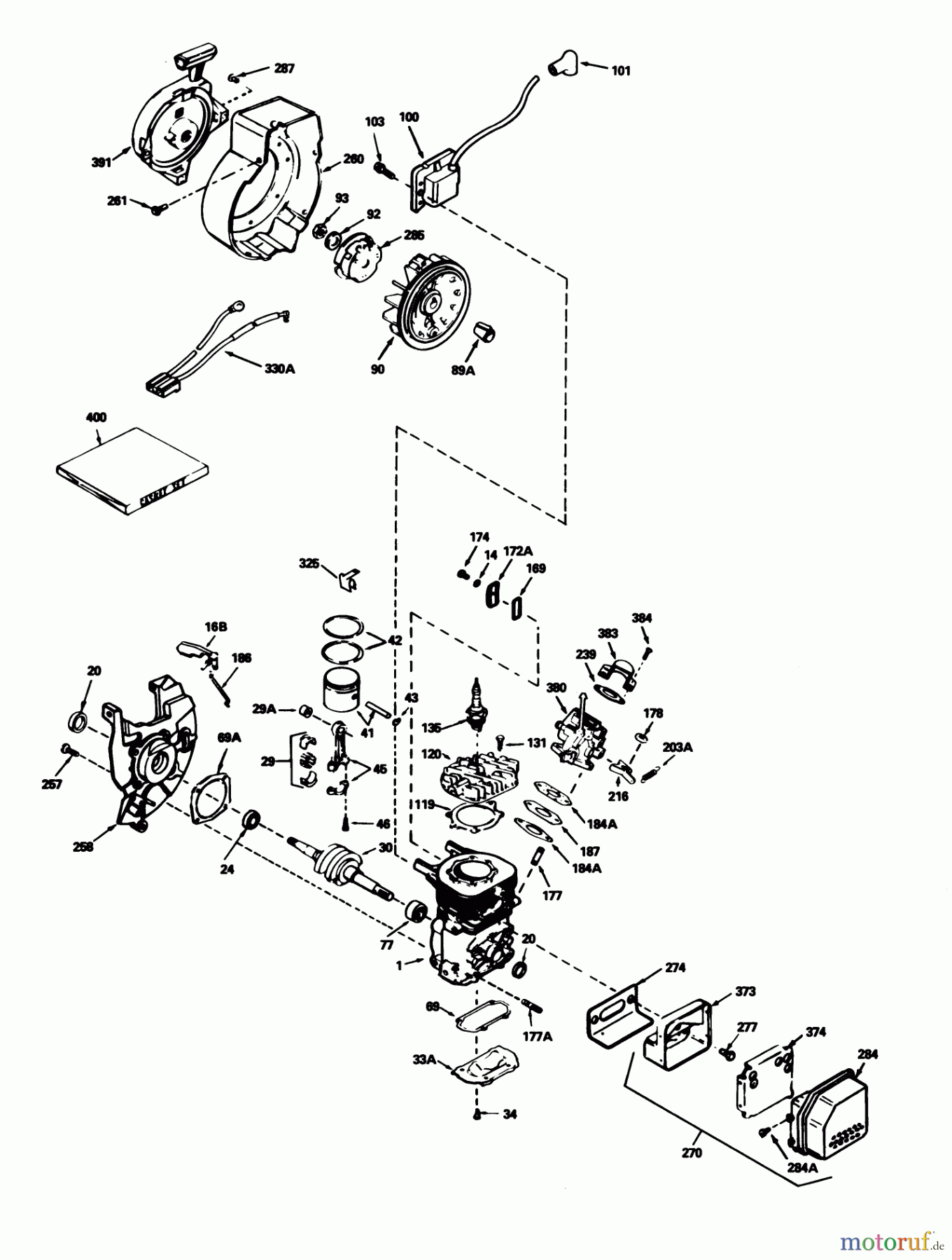  Toro Neu Snow Blowers/Snow Throwers Seite 1 38195 - Toro CCR 1000 Snowthrower, 1992 (2000001-2999999) ENGINE TECUMSEH MODEL NO. HSK600 TYPE 1667P (MODEL NO. 38195 ONLY)