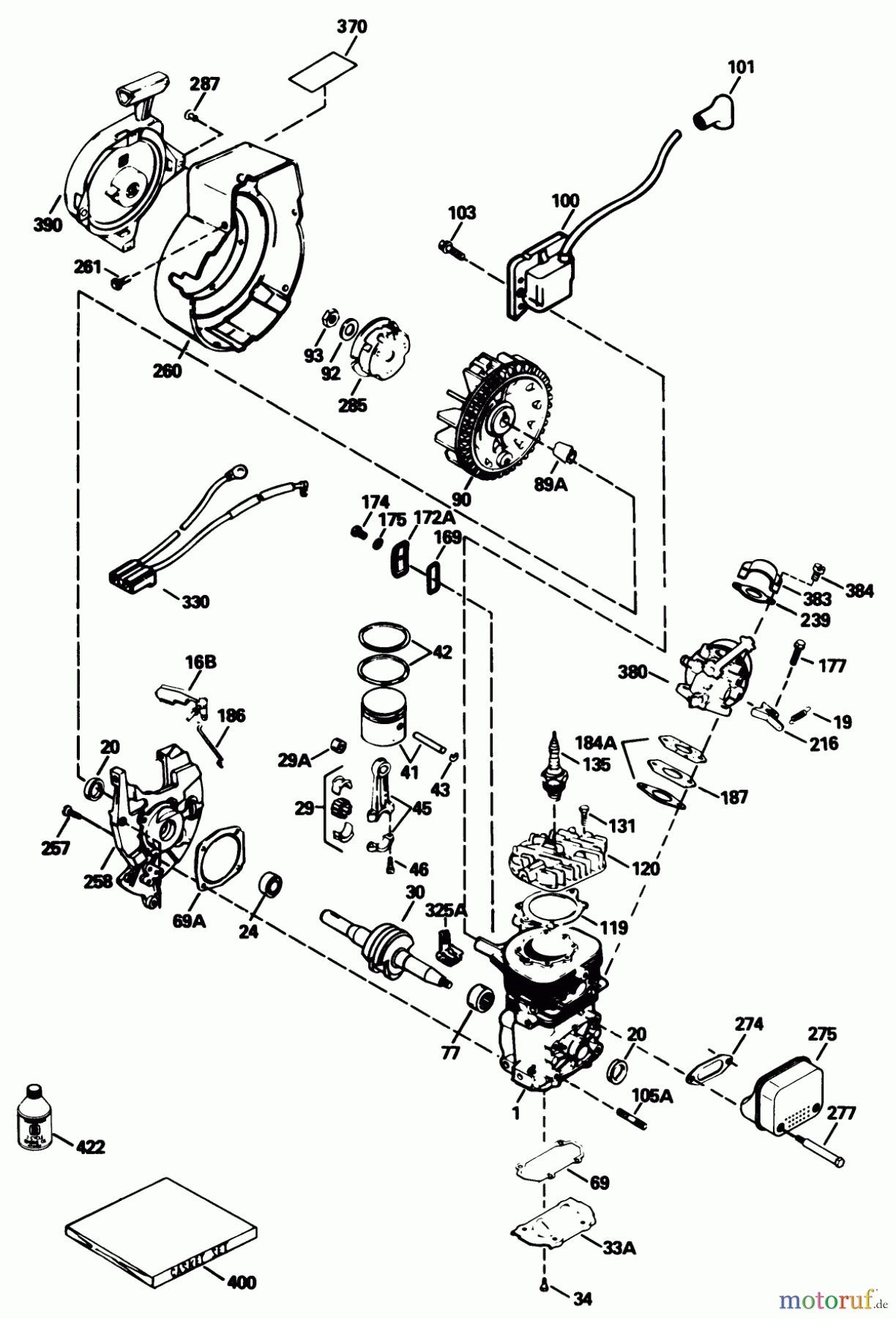 Toro Neu Snow Blowers/Snow Throwers Seite 1 38196 - Toro CCR 1000 Snowthrower, 1993 (3900001-3999999) ENGINE TECUMSEH MODEL NO. HSK600 TYPE 1681R (MODEL NO. 38196 ONLY)