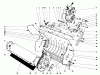 Toro 38210 (S-140) - S-140 Snowthrower, 1979 (9000001-9999999) Ersatzteile LOWER MAIN FRAME