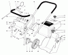 Toro 38210 (S-140) - S-140 Snowthrower, 1979 (9000001-9999999) Ersatzteile UPPER MAIN FRAME
