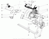 Toro 38235 (S-200) - S-200 Snowthrower, 1980 (0000001-0999999) Ersatzteile ENGINE ASSEMBLY (MODEL 38225)