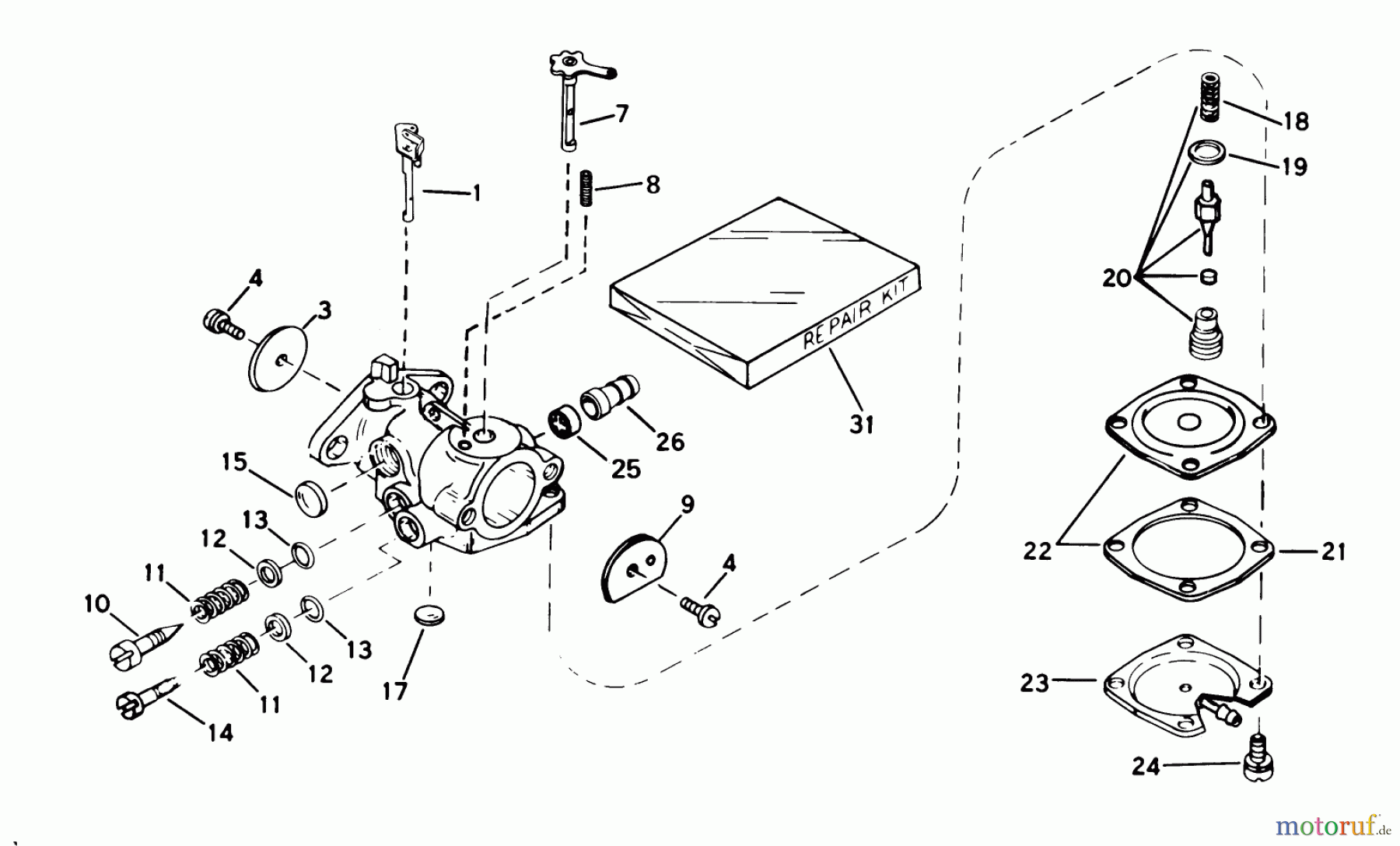  Toro Neu Snow Blowers/Snow Throwers Seite 1 38242 (S-200) - Toro S-200 Snowthrower, 1982 (2000001-2999999) CARBURETOR NO. 632142 ENGINE TECUMSEH MODEL NO. AH520 TYPE 1602 & 1603A UNIT MODEL NO. 38242 & 38252