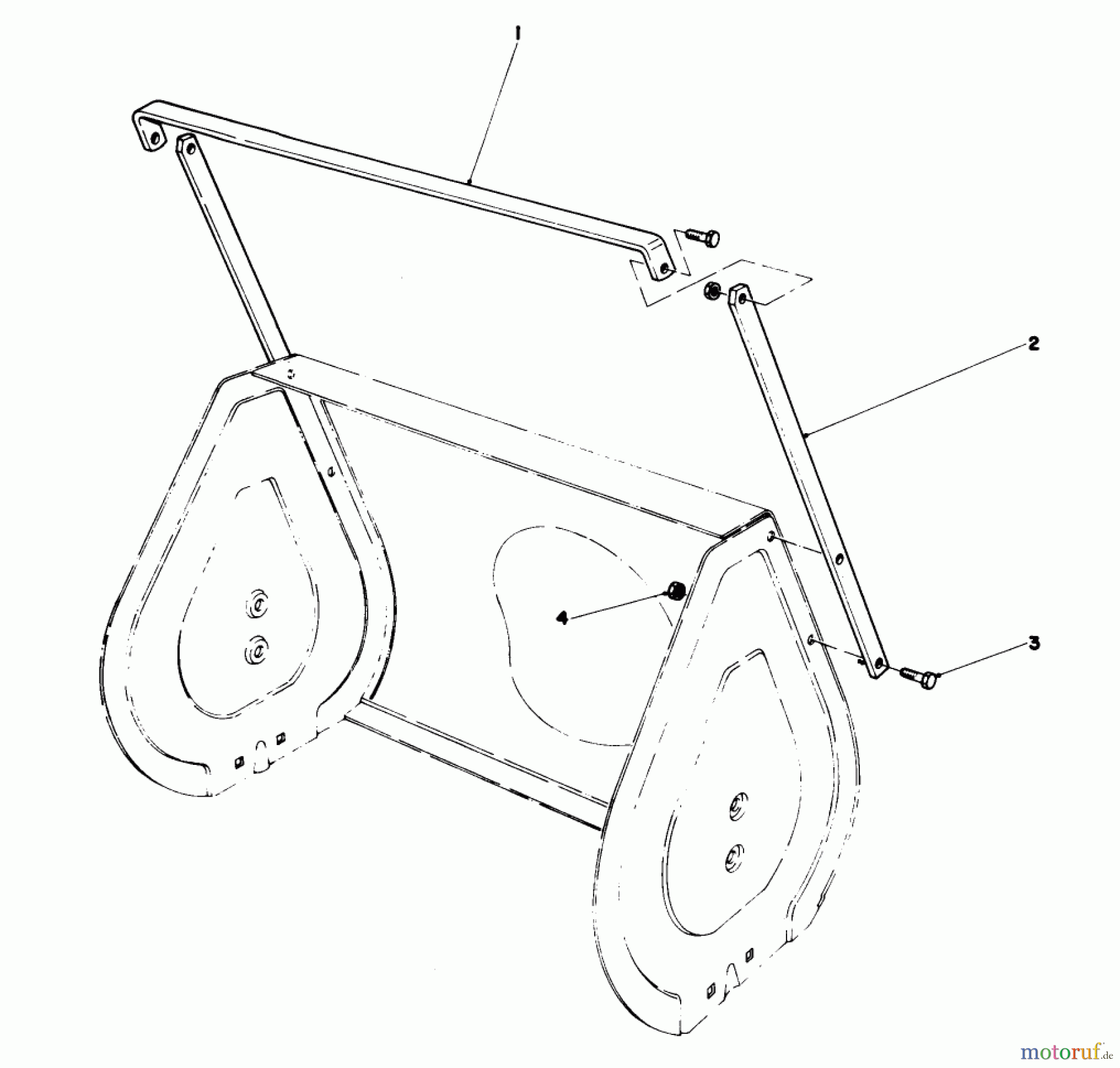 Toro Neu Snow Blowers/Snow Throwers Seite 1 38250 (421) - Toro 421 Snowthrower, 1981 (1000001-1999999) DRIFT BREAKER KIT NO. 37-7020