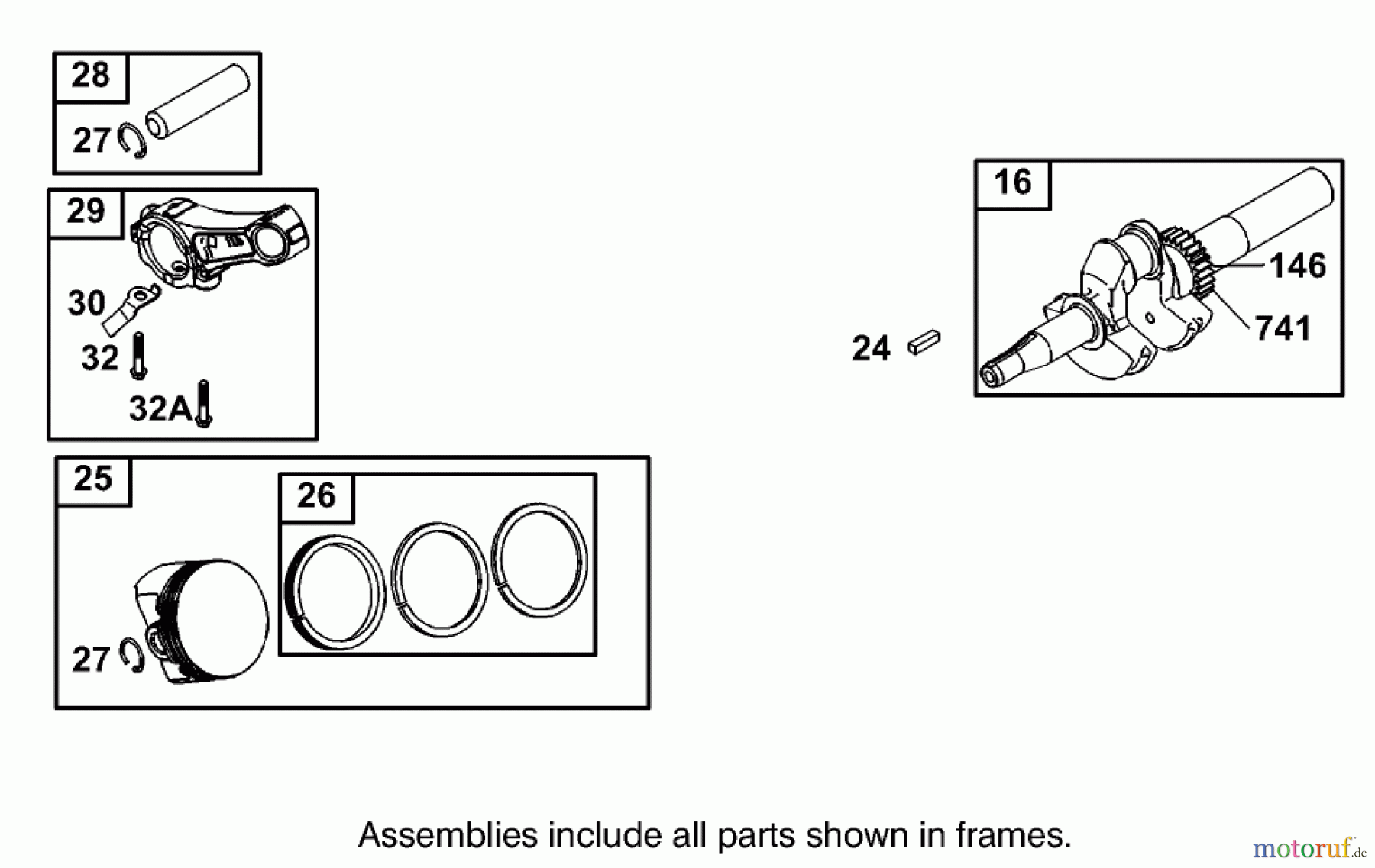  Toro Neu Blowers/Vacuums/Chippers/Shredders 62925 - Toro 5.5 hp Lawn Vacuum, 2004 (240000001-240999999) CRANKSHAFT ASSEMBLY ENGINE BRIGGS AND STRATTON MODEL 126402-0245-E1