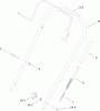 Toro 38273 - Powerlite Snowthrower, 2011 (311003001-311999999) Ersatzteile HANDLE ASSEMBLY