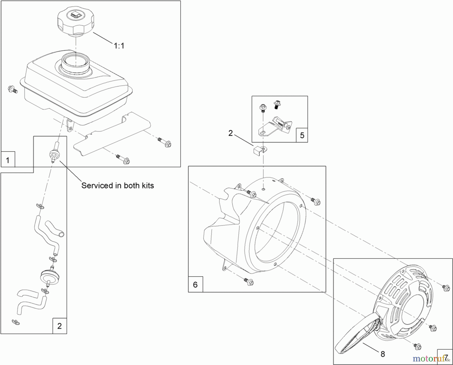  Toro Neu Snow Blowers/Snow Throwers Seite 1 38273 - Toro Powerlite Snowthrower, 2013 (SN 313000001-313999999) ENGINE ASSEMBLY NO. 3