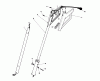 Toro 38325 - Power Shovel Snowthrower, 1981 (1000001-1999999) Ersatzteile HANDLE ASSEMBLY