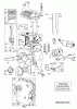 Toro 62933 - 5 hp Lawn Blower, 1978 (8000001-8999999) Ersatzteile ENGINE BRIGGS & STRATTON MODEL NO. 130202 TYPE 0492-01