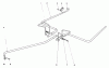 Toro 62933 - 5 hp Lawn Blower, 1978 (8000001-8999999) Ersatzteile HITCH KIT MODEL NO. 59087