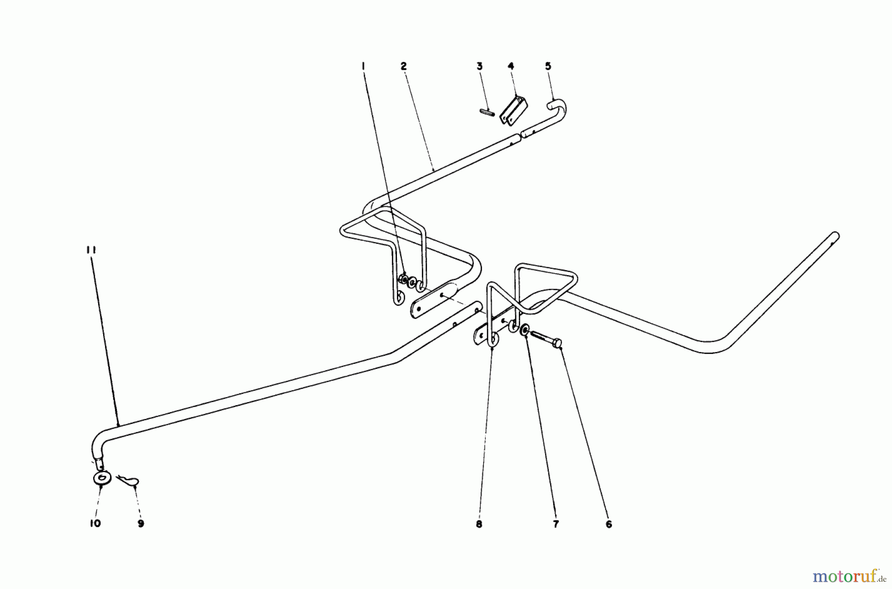 Toro Neu Blowers/Vacuums/Chippers/Shredders 62933 - Toro 5 hp Lawn Blower, 1979 (9000001-9999999) HITCH KIT MODEL NO. 59087