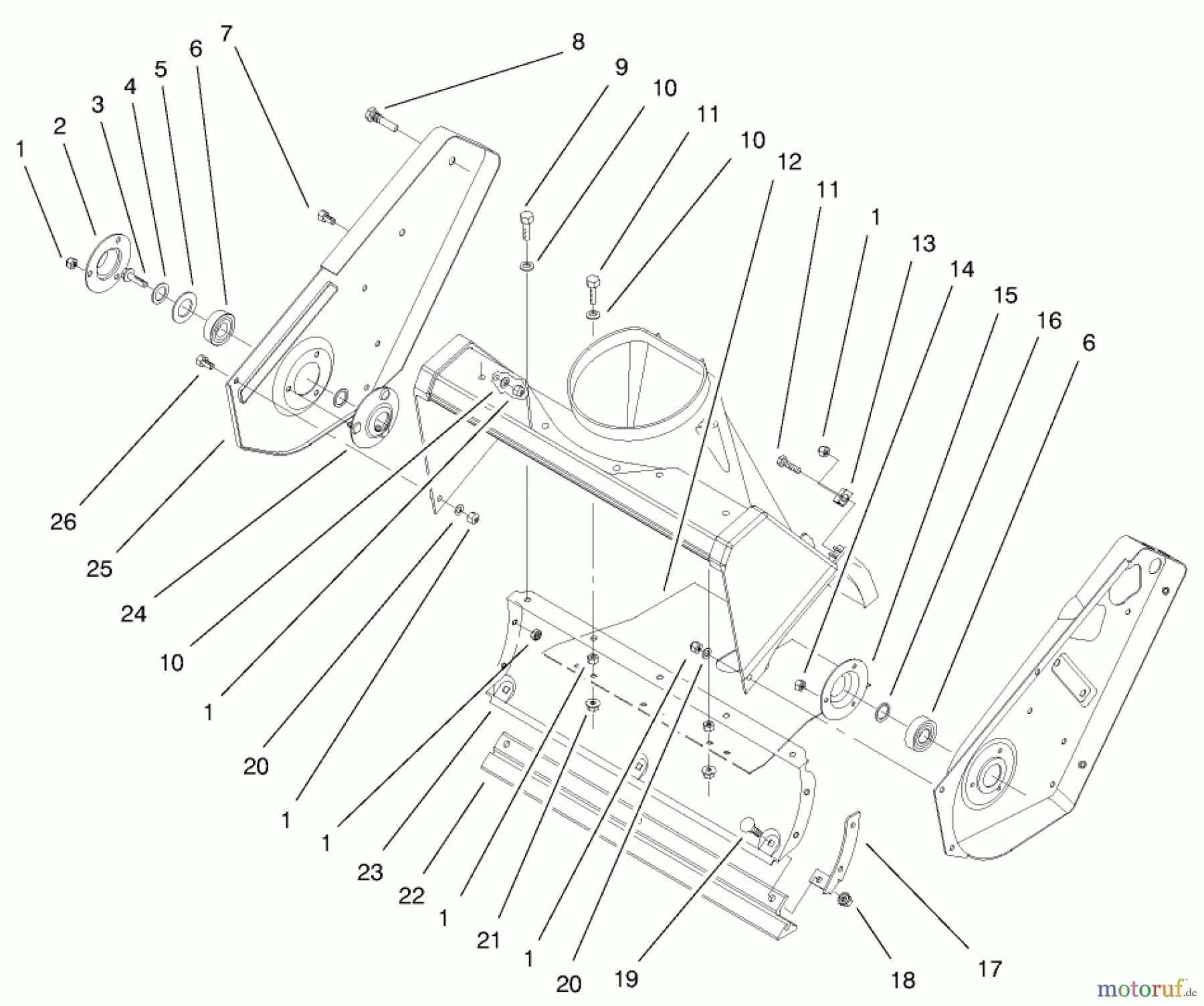  Toro Neu Snow Blowers/Snow Throwers Seite 1 38424 (2500) - Toro CCR 2500 Snowthrower, 1998 (8900001-8999999) SIDE PLATE AND SCRAPER ASSEMBLY