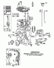 Toro 62933 - 5 hp Lawn Blower, 1985 (5000001-5999999) Ersatzteile ENGINE BRIGGS & STRATTON MODEL NO. 130202-1640-01 #1