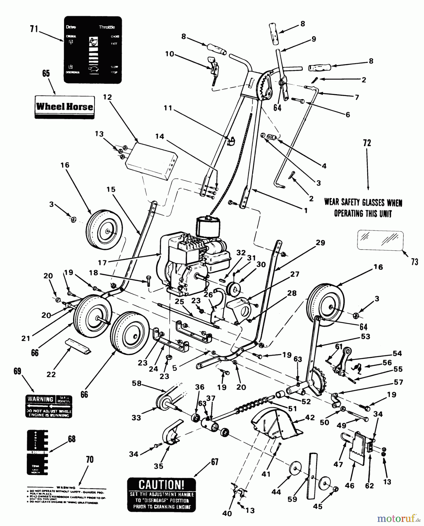 Toro Neu Edgers 34-30BC01 - Toro Edger/Trimmer, 1988 LAWN EDGER AND TRIMMER