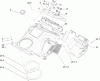 Toro 38515 (2450) - CCR 2450 GTS Snowthrower, 2006 (260000001-260999999) Ersatzteile SHROUD AND CONTROL PANEL ASSEMBLY