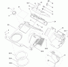 Toro 38515 (2450) - CCR 2450 GTS Snowthrower, 2010 (310000001-310006876) Ersatzteile SHROUD ASSEMBLY