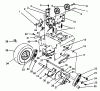 Toro 38525 (724) - 724 Power Shift Snowthrower, 1988 (8000001-8999999) Ersatzteile TRACTION DRIVE ASSEMBLY