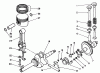 Toro 58410 - 2 hp Edger, 1987 (7000001-7999999) Ersatzteile CRANKSHAFT ASSEMBLY