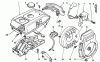 Toro 58410 - 2 hp Edger, 1987 (7000001-7999999) Ersatzteile MAGNETO & COWLING ASSEMBLY