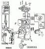 Toro 58411 - 2 hp Edger, 1988 (8000001-8999999) Ersatzteile ENGINE BRIGGS & STRATTON MODEL NO. 60112 TYPE NO. 1210-01 #2