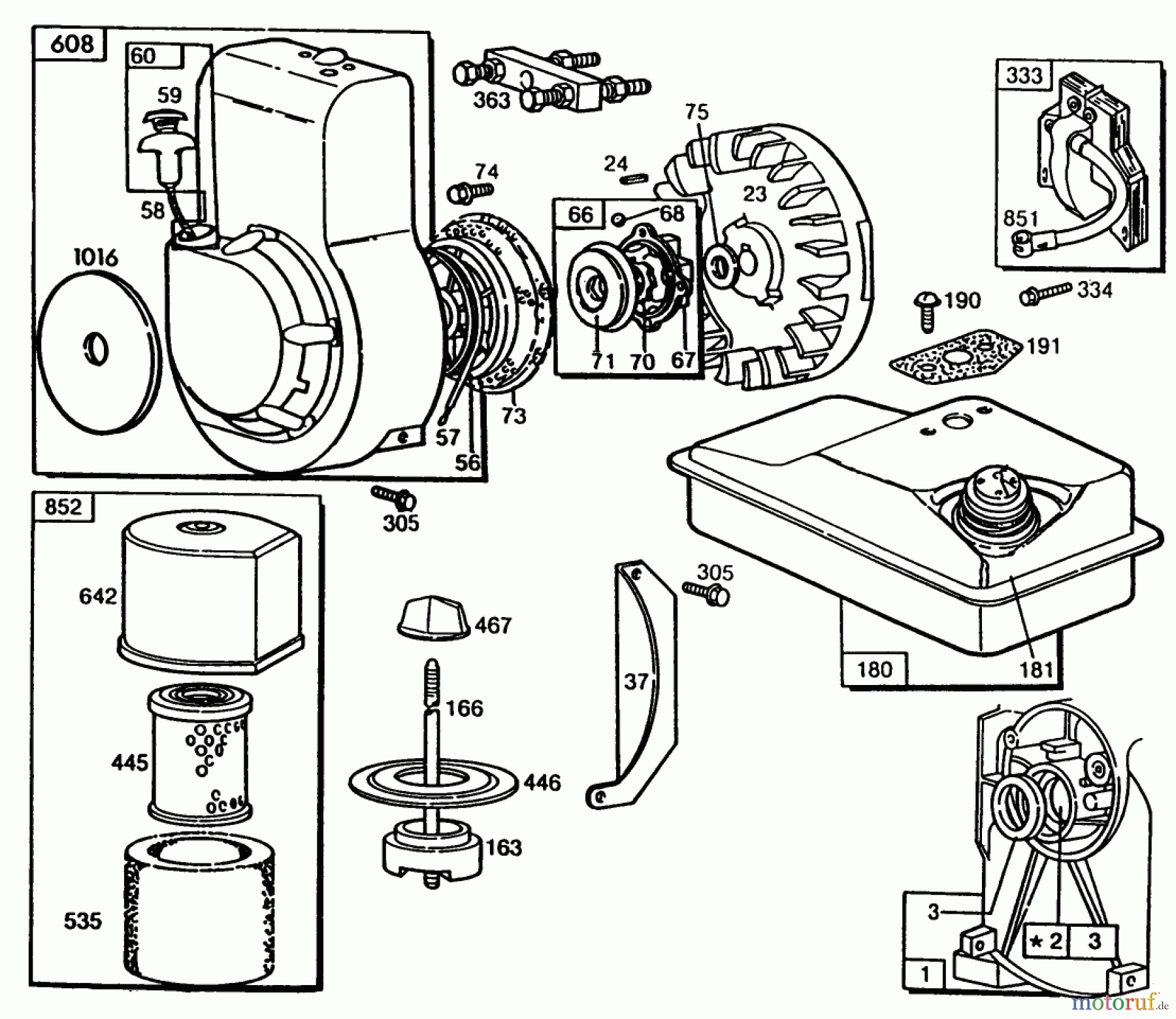 Toro Neu Edgers 58411 - Toro 2 hp Edger, 1988 (8000001-8999999) ENGINE BRIGGS & STRATTON MODEL NO. 60112 TYPE NO. 1210-01 #3