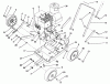 Toro 58411 - 2 hp Edger, 1988 (8000001-8999999) Ersatzteile FRAME ASSEMBLY