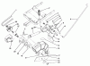 Toro 58411 - 2 hp Edger, 1988 (8000001-8999999) Ersatzteile PIVOT ARM ASSEMBLY