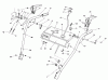 Toro 38545 (828) - 828 Power Shift Snowthrower, 1989 (9000001-9999999) Ersatzteile HANDLE ASSEMBLY