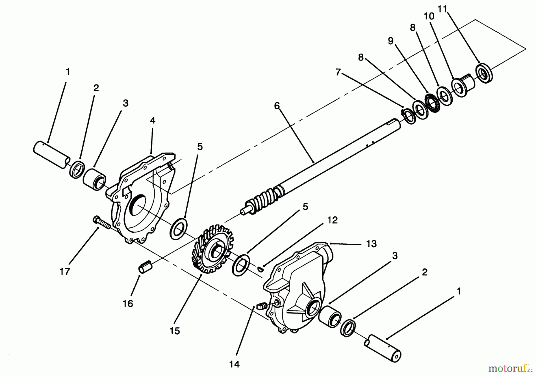 Toro Neu Snow Blowers/Snow Throwers Seite 1 38555 (1028) - Toro 1028 Power Shift Snowthrower, 1995 (59000001-59999999) 28