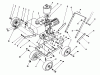 Toro 58431 - 3.5 hp Edger, 1988 (8000001-8999999) Ersatzteile FRAME ASSEMBLY