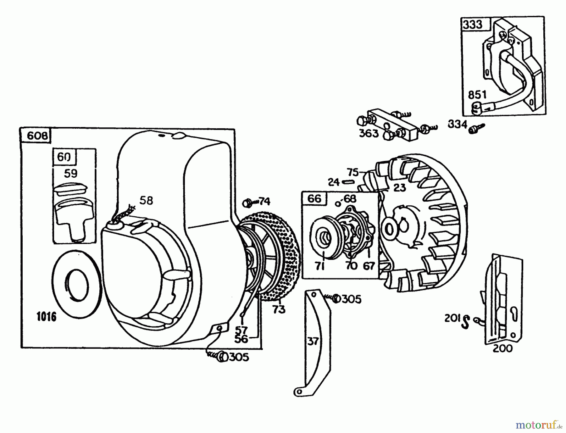 Toro Neu Edgers 58431 - Toro 3.5 hp Edger, 1991 (1000001-1999999) ENGINE BRIGGS & STRATTON MODEL NO. 80332 TYPE NO. 1655-01 #1