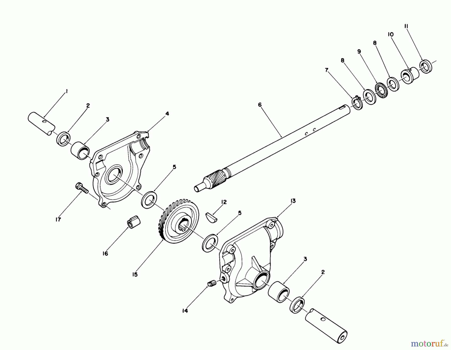  Toro Neu Snow Blowers/Snow Throwers Seite 1 38580 (1132) - Toro 1132 Power Shift Snowthrower, 1990 (0000001-0999999) 32