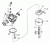 Toro 58432 - 2-Cycle Edger, 1988 (8000001-8999999) Ersatzteile CARBURETOR TECUMSEH NO. 632515