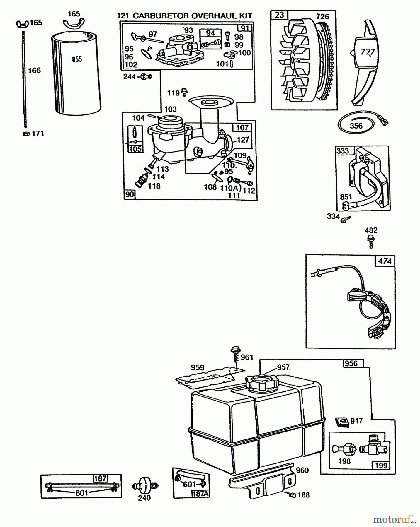  Toro Neu Snow Blowers/Snow Throwers Seite 1 38566 (1132) - Toro 1132 Power Shift Snowthrower, 1992 (2000001-2999999) ENGINE BRIGGS & STRATTON MODEL 252416 TYPE 0756-01 (MODEL 38580)