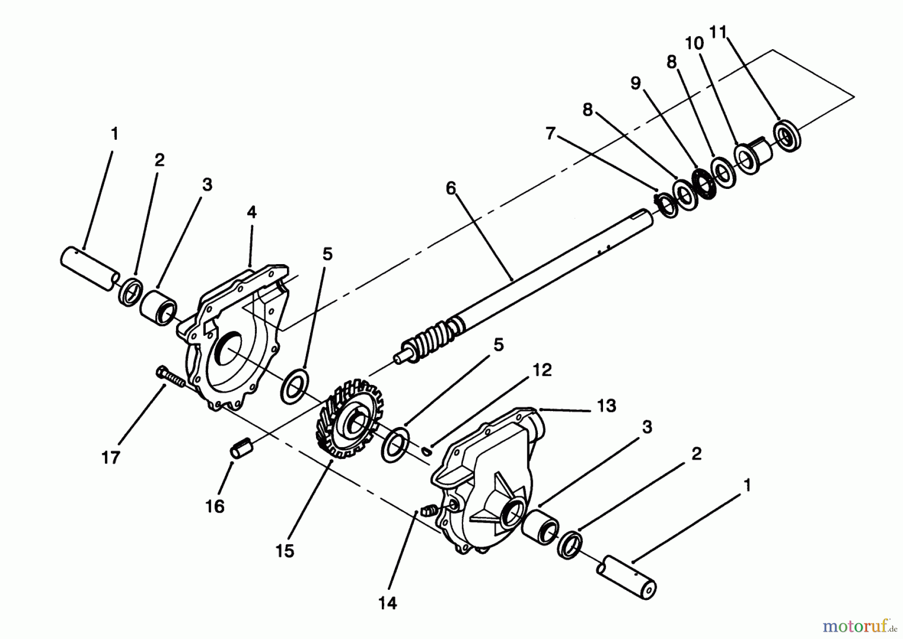  Toro Neu Snow Blowers/Snow Throwers Seite 1 38580 (1132) - Toro 1132 Power Shift Snowthrower, 1995 (5900001-5999999) 32