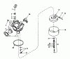 Toro 58432 - 2-Cycle Edger, 1989 (9000001-9999999) Ersatzteile CARBURETOR TECUMSEH NO. 632515