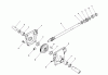 Toro 38570 (828) - 828 Power Shift Snowthrower, 1990 (0000001-0999999) Ersatzteile 28" AUGER GEARCASE ASSEMBLY NO. 66-8021