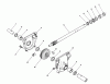 Toro 38570 (828) - 828 Power Shift Snowthrower, 1991 (1000001-1999999) Ersatzteile 28" AUGER GEARCASE ASSEMBLY NO. 66-8021