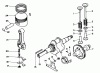Toro 58435 - 3.5 hp Edger, 1985 (5000001-5999999) Ersatzteile CRANKSHAFT ASSEMBLY
