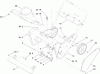 Toro 38582 - Power Clear Snowthrower, 2010 (310000001-310999999) Ersatzteile MAIN FRAME ASSEMBLY