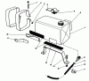 Toro 59260 - Replacement Engine, 2-Cycle, 1985 (500001-599999) Ersatzteile 3 QT. FUEL TANK ASSEMBLY NO. 52-3690 (OPTIONAL)