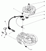 Toro 59260 - Replacement Engine, 2-Cycle, 1985 (500001-599999) Ersatzteile FLYWHEEL & MAGNETO ASSEMBLY